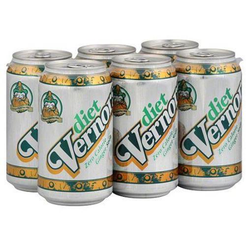does diet vernors ginger ale have caffeine