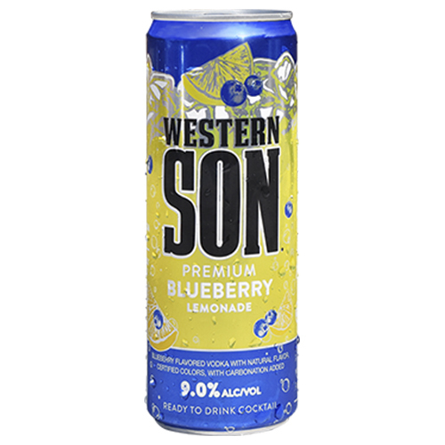 Western Son Cocktails Blueberry Lemonade 4pk 12oz