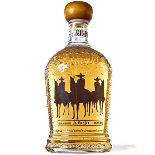 3 Amigos Tequila • Anejo 100% Agave