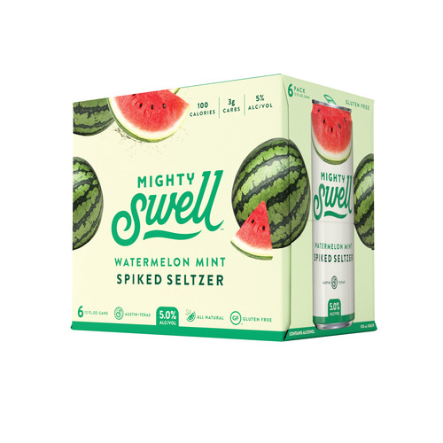 Mighty Swell Watermelon Mint 6pk Can