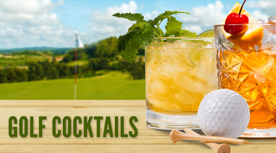 Golf Themed Cocktails In Celebration Of The Masters Tournament