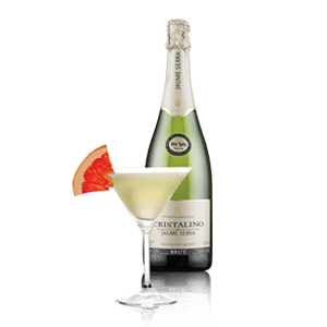 Grapefruit Basil Martini