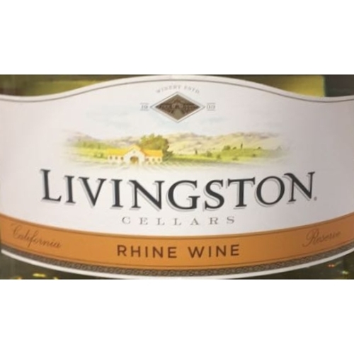Livingston Cellars Rhine Wine Reserve Rare White Blend
