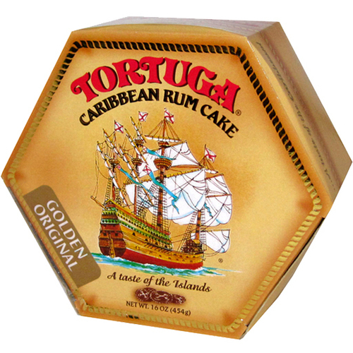 Tortuga Golden Original Rum Cake 16 oz