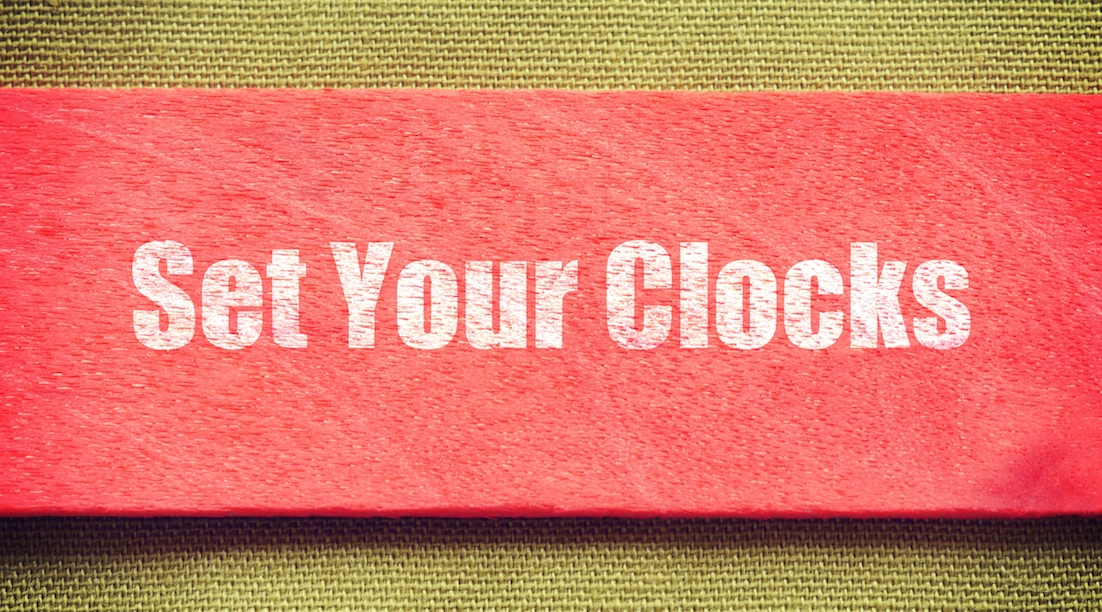 Spring Forward This Sunday!