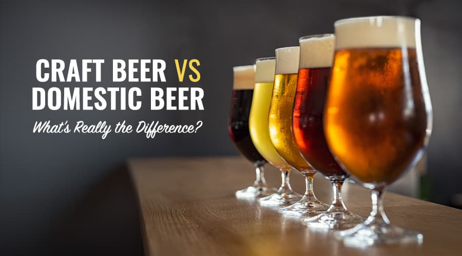 Featured image for Craft Beer vs Domestic Beer: What’s Really the Difference?